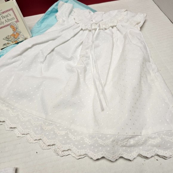 American Girl Bitty Baby Doll Special Occasion Set White Lace Pleasant Company - Picture 11 of 16